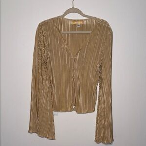 Urban Outfitters Flare Gold Women's Top